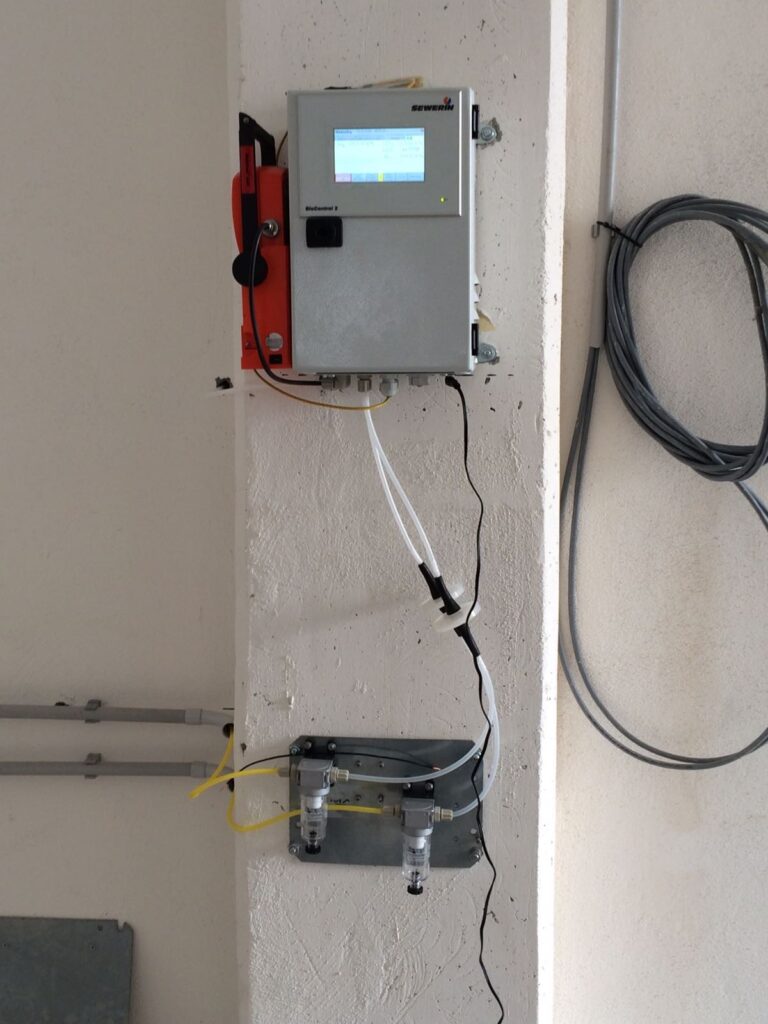 Mardin Atiksu Arıtma Tesisi Biyogaz Analizörü Kurulumu Tamamlanmıştır.