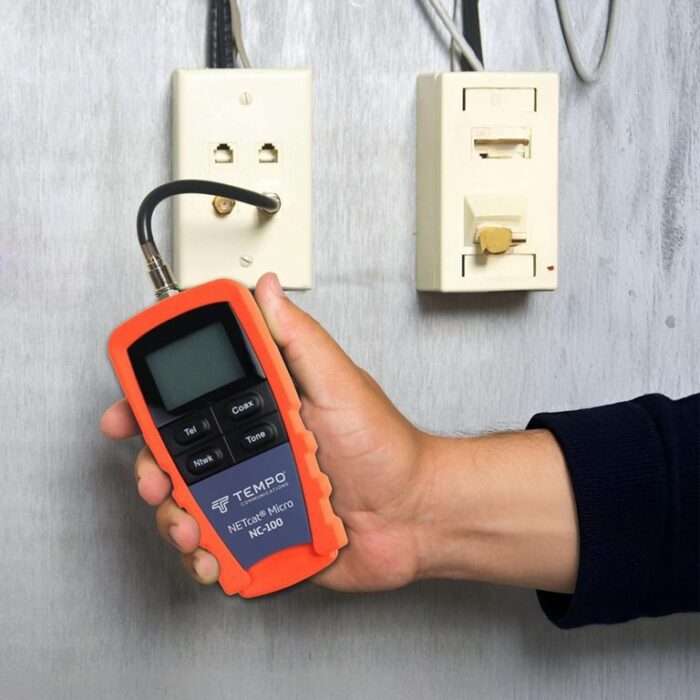 NC-100 NETcat® Mikro Kablolama Test Cihazı kullanımı NC-100 NETcat® Mikro Kablolama Test Cihazı kullanımı